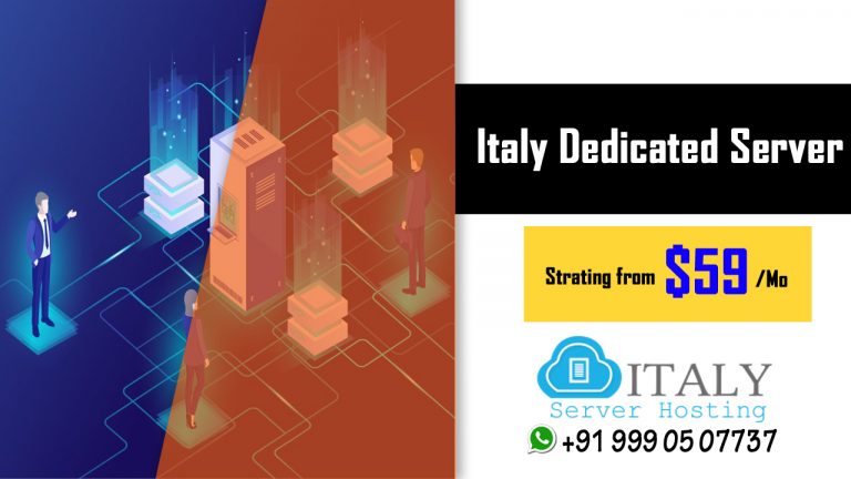 Get Italy VPS Hosting & Dedicated Server with 100% Uptime Guarantee