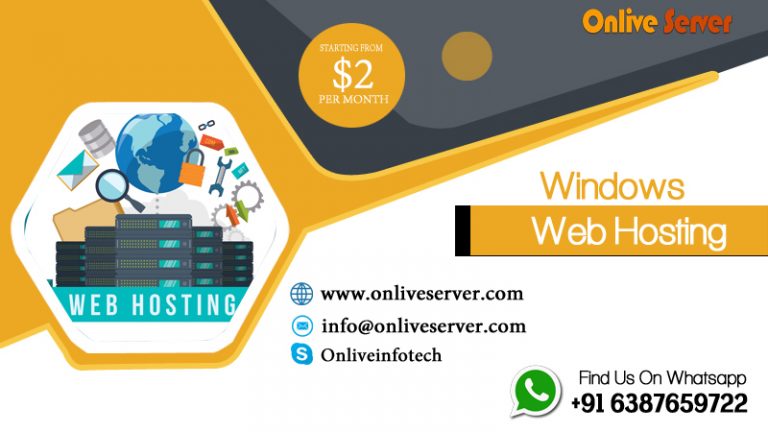 Get Great Windows Web Hosting With Onlive Server