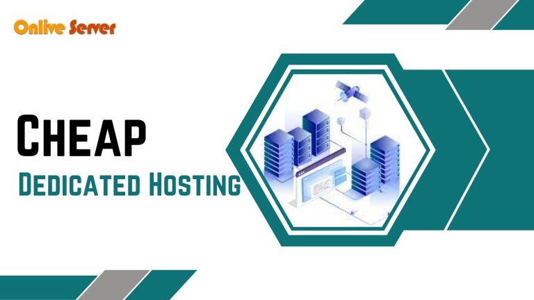 Cheap Dedicated Hosting is a Great Way to Run Your Website!